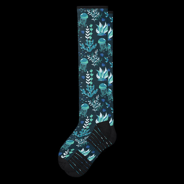 Jellyfish Blues Compression Socks