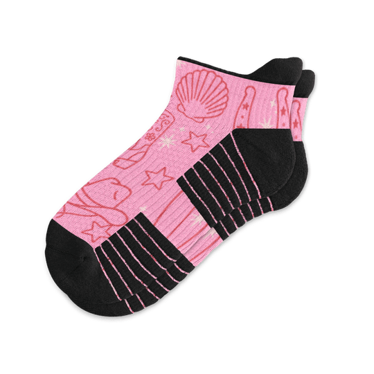 Cowgirl Ankle Compression Socks