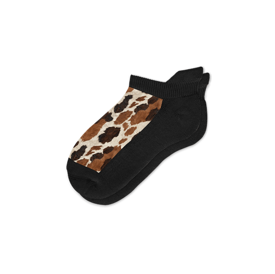 Cowhide Ankle Socks