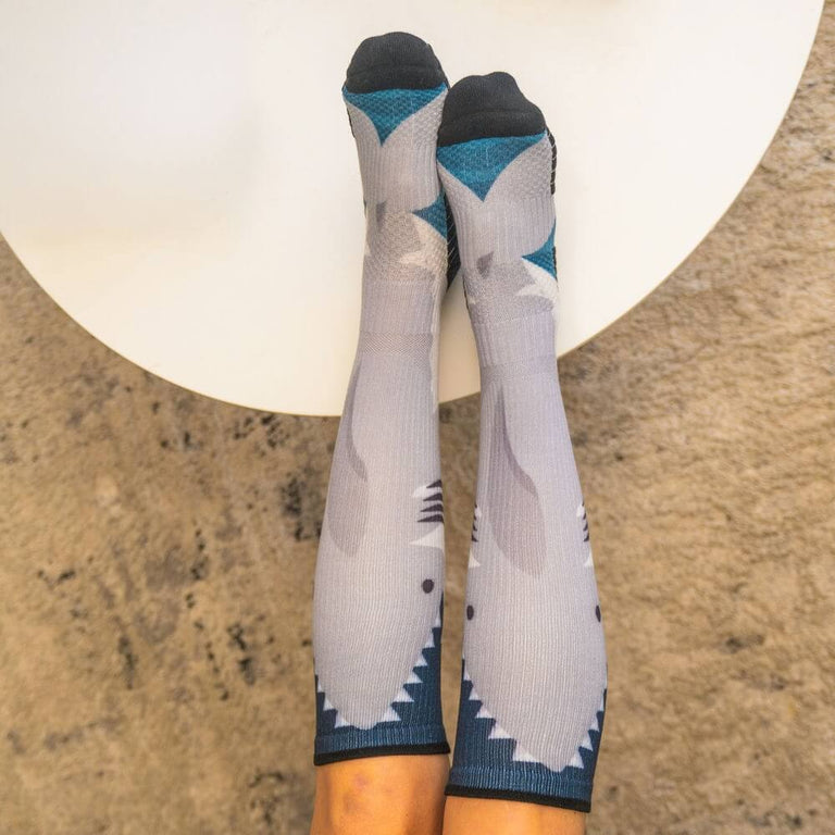 Shark Bite Compression Socks