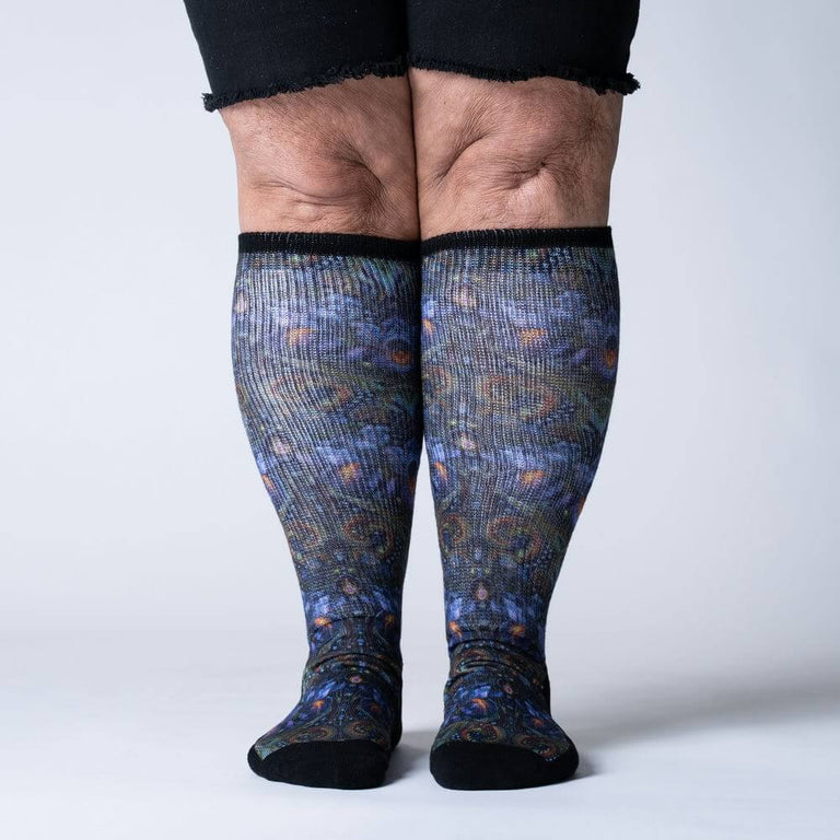 Iridescent Iris EasyStretch™ Socks