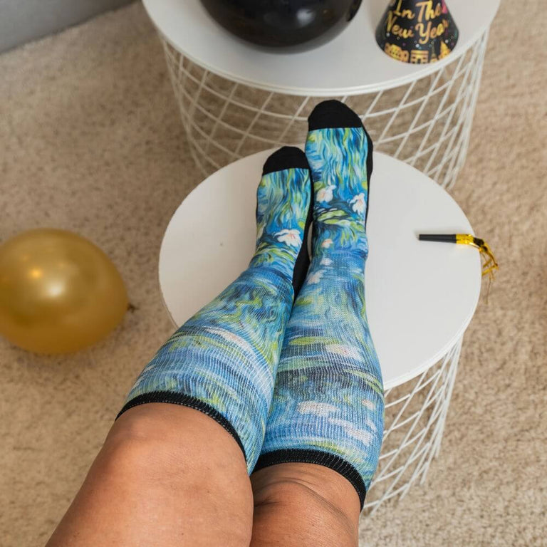 Water Lily EasyStretch™  Socks