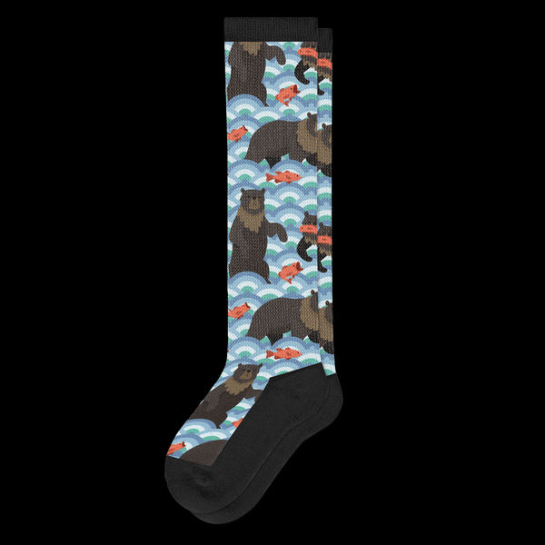 Bearly Fishing EasyStretch™ Diabetic Socks