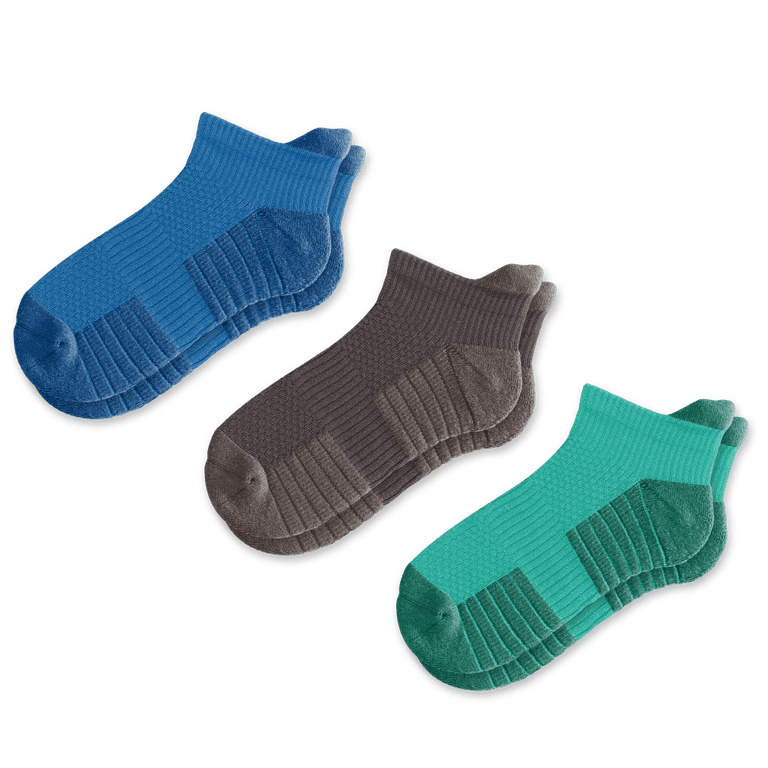 Earth Tones Ankle Compression Socks 3-Pack Bundle