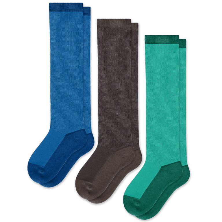 Earth Tones EasyStretch™ Socks 3-Pack Bundle