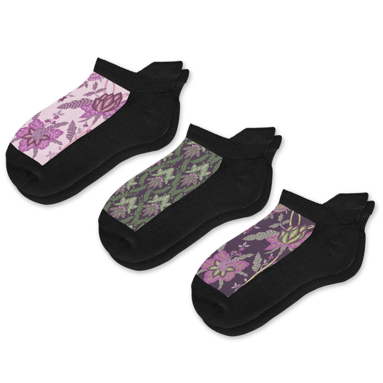 Tranquility Ankle Socks 3-Pack Bundle
