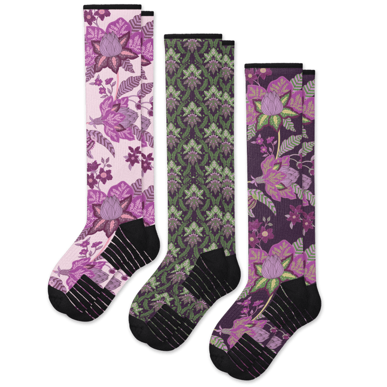 Tranquility Compression Socks 3-Pack Bundle