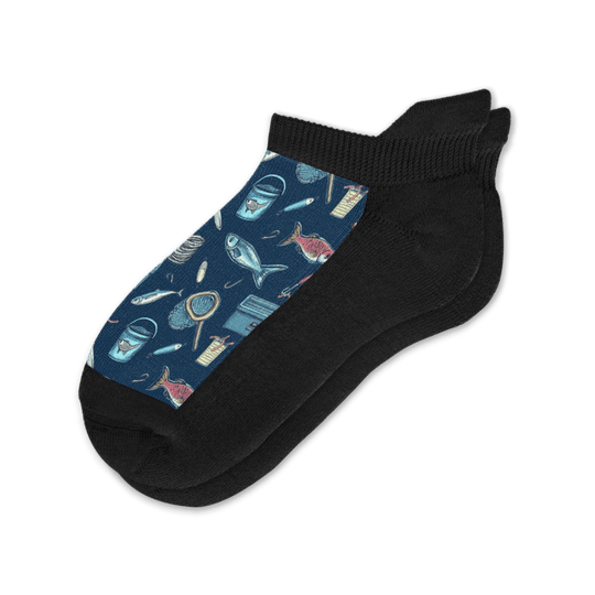 Fish ‘n Hooks Ankle Socks