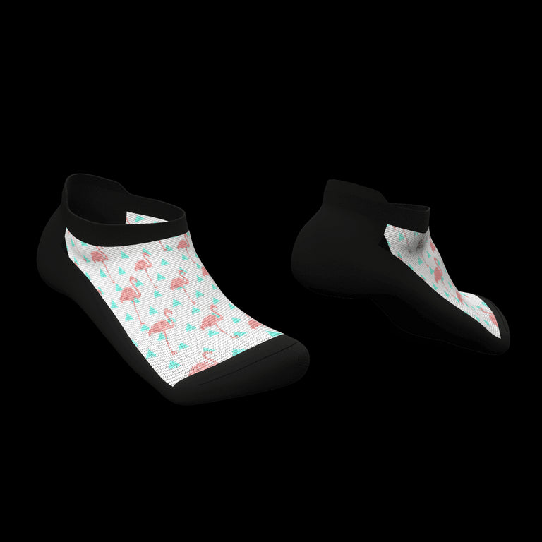 Flamingo ankle socks