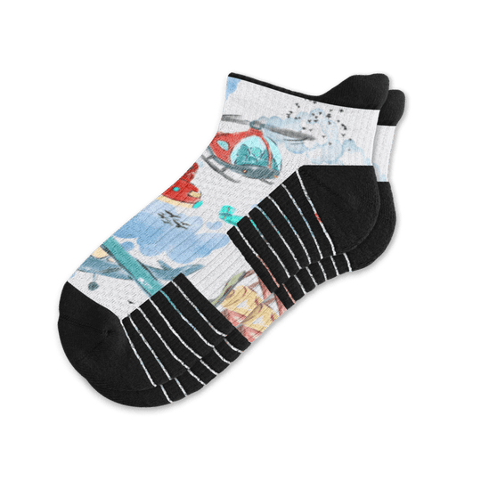 Flying High Ankle Compression Socks
