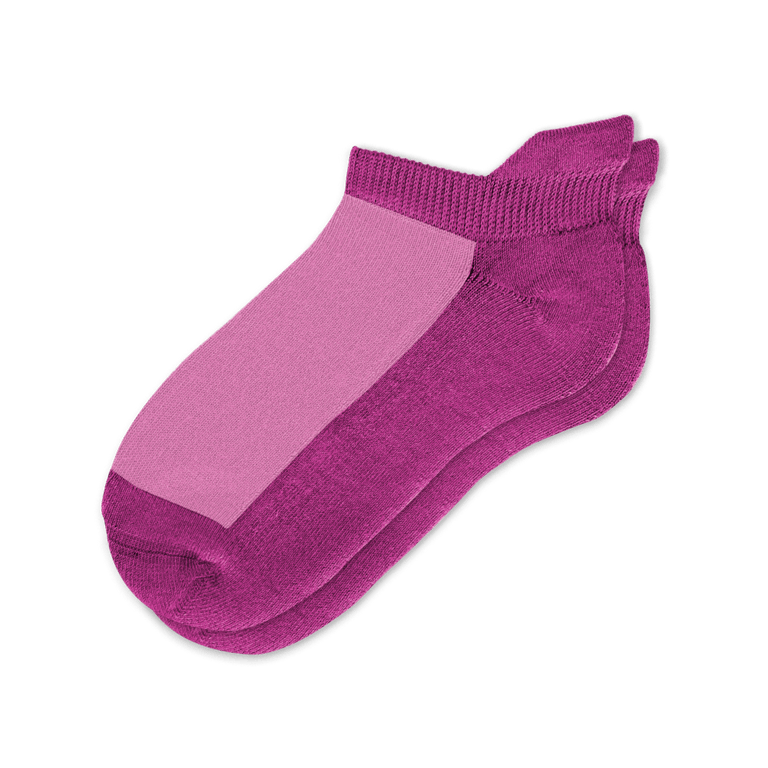 Fuchsia Ankle Socks