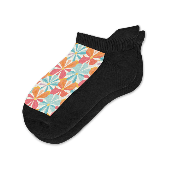 Groovy Blooms Ankle Socks