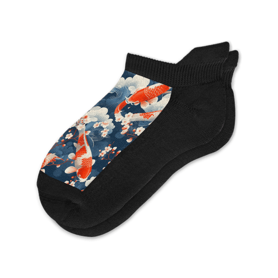 Koi Blossoms  Ankle Socks