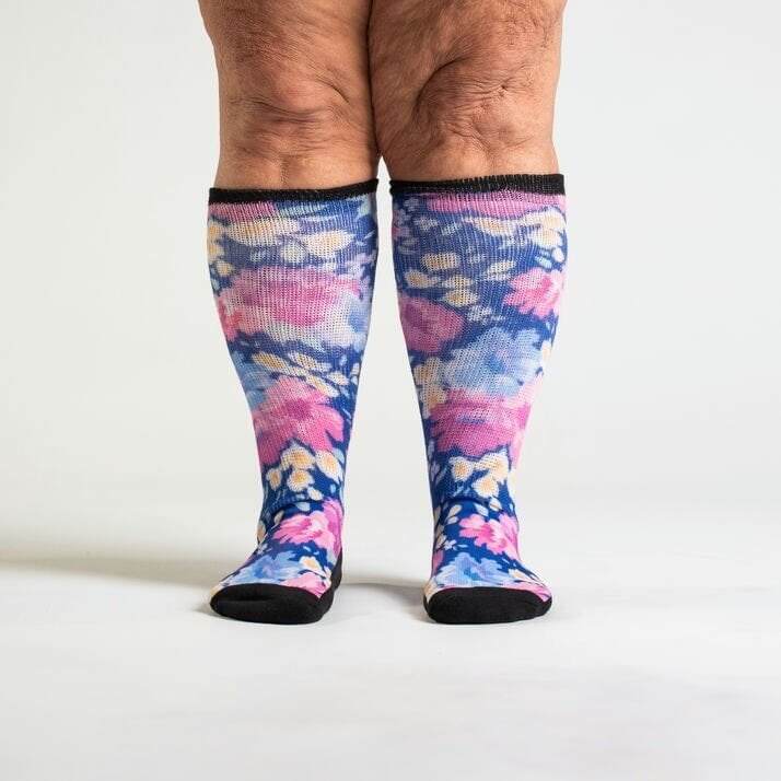 Flower Power EasyStretch™ Socks Bundle 3-Pack