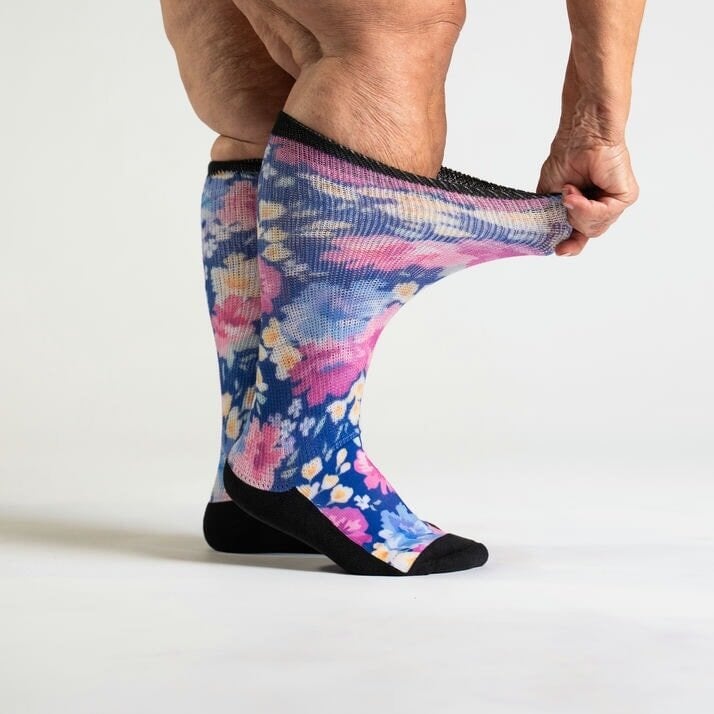 Floral EasyStretch™ Socks