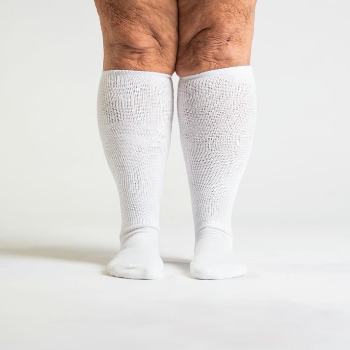 White EasyStretch™ Socks Bundle 12-Pack