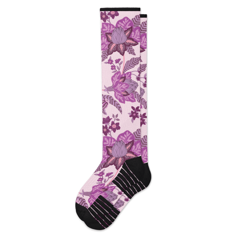 Light Lavender Compression Socks