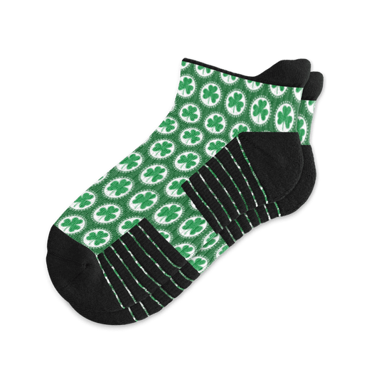 Lucky Clover Ankle Compression Socks