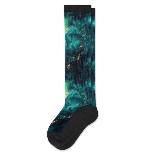 Viasox Malachite EasyStretch Socks front view