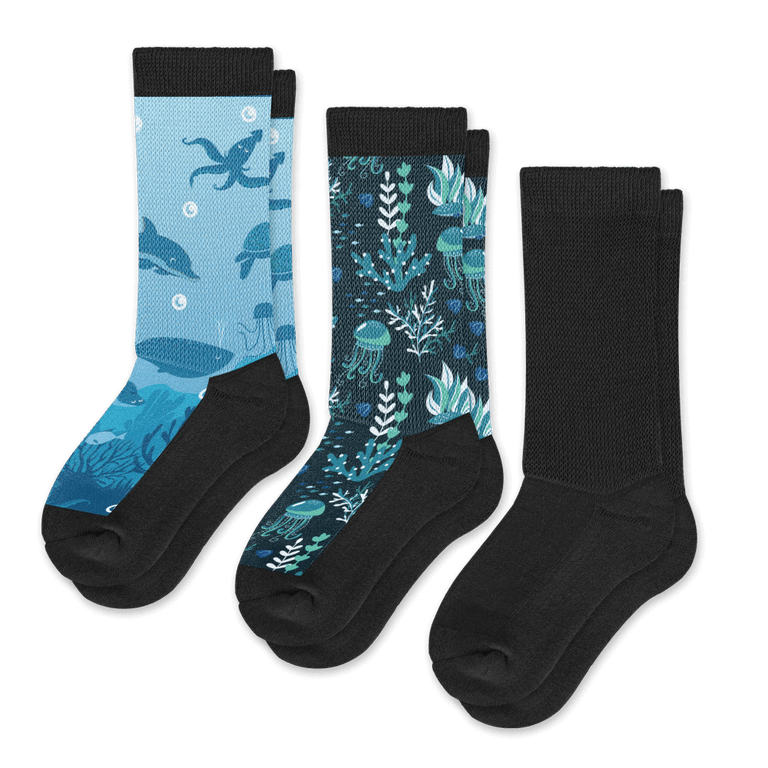 Dark Waters EasyStretch™ Socks Bundle 3-Pack