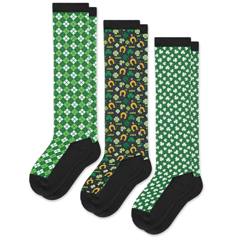 St Pattys EasyStretch™ Socks 3-Pack Bundle