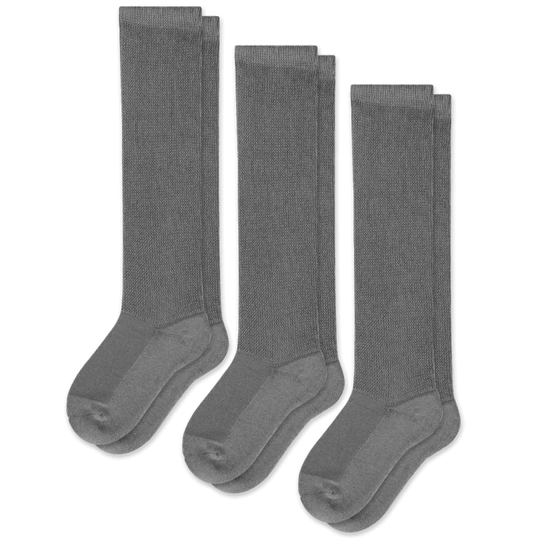 Gray EasyStretch™ Socks