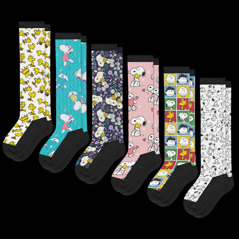 Peanuts EasyStretch™ Socks Bundle 6-Pack