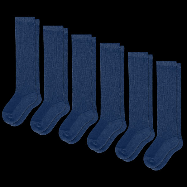 Navy Blue EasyStretch™ Diabetic Socks Bundle 6-Pack