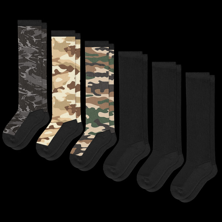 Tactical EasyStretch™ Socks Bundle 6-Pack