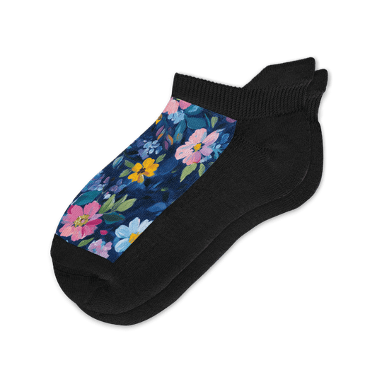 Night Blooms Ankle Socks