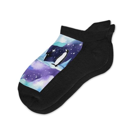Polar Penguins Ankle Socks