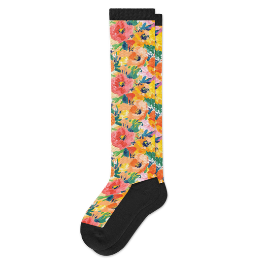 Pop of Poppy EasyStretch™ Socks