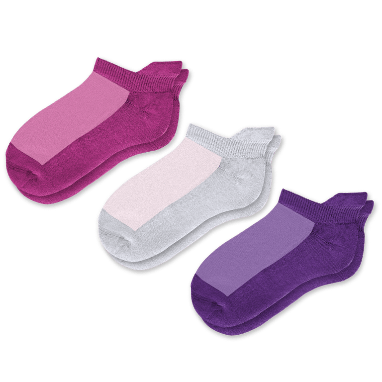 Princess Palette Ankle Socks 3-Pack Bundle
