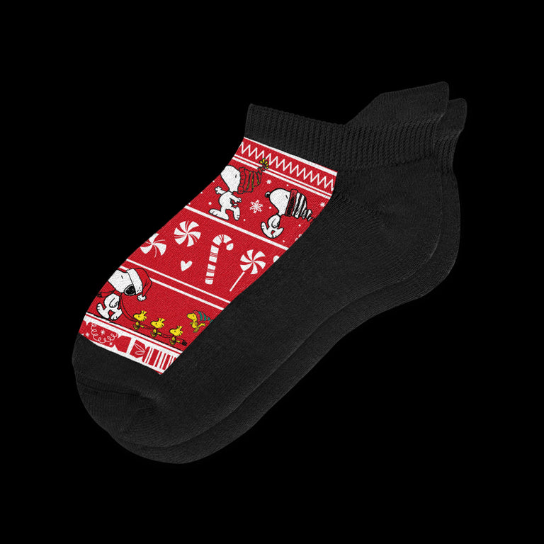 Peppermint Parade Ankle Diabetic Socks