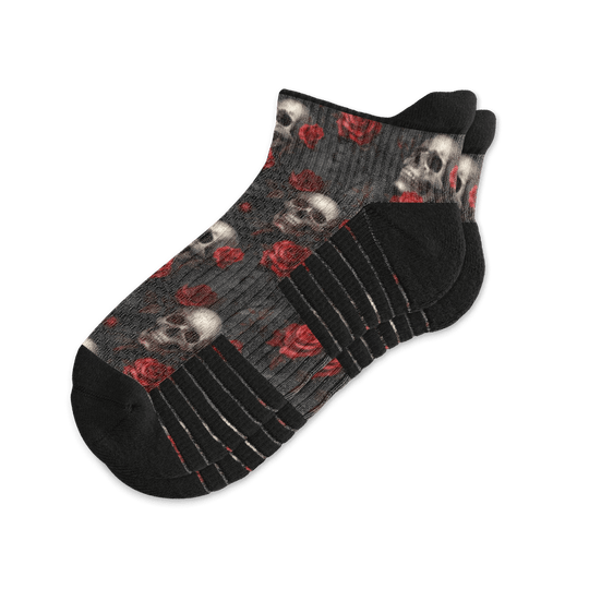 Skulls N Roses Ankle Compression Socks