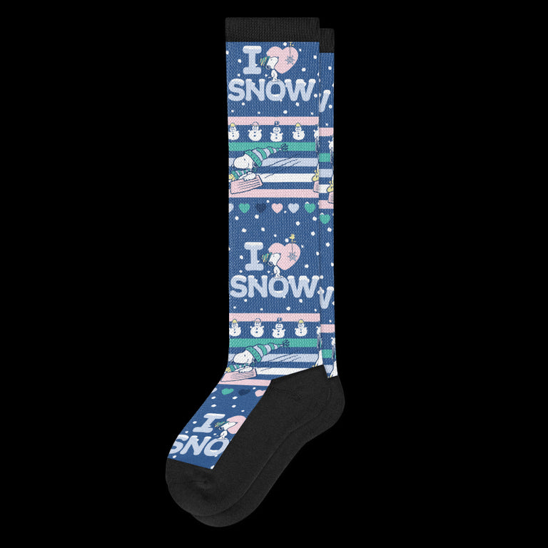 I Love Snow EasyStretch™ Diabetic Socks