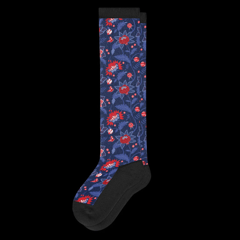 Indigo Crimson EasyStretch™  Socks