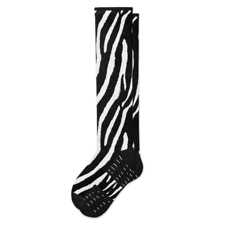 Zebra Stripes Compression Socks