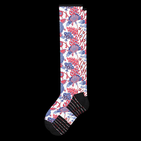 Paisley Compression Socks