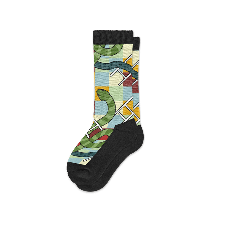 Ladders & Snakes EasyStretch™ Socks