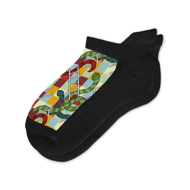 Ladders & Snakes Ankle Socks