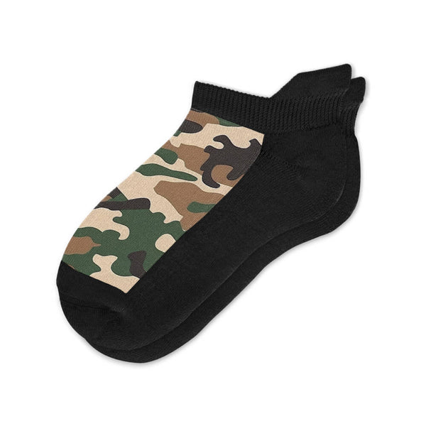 Army Camo Ankle Socks