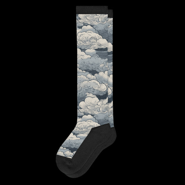 Cloudy Days EasyStretch™ Diabetic Socks