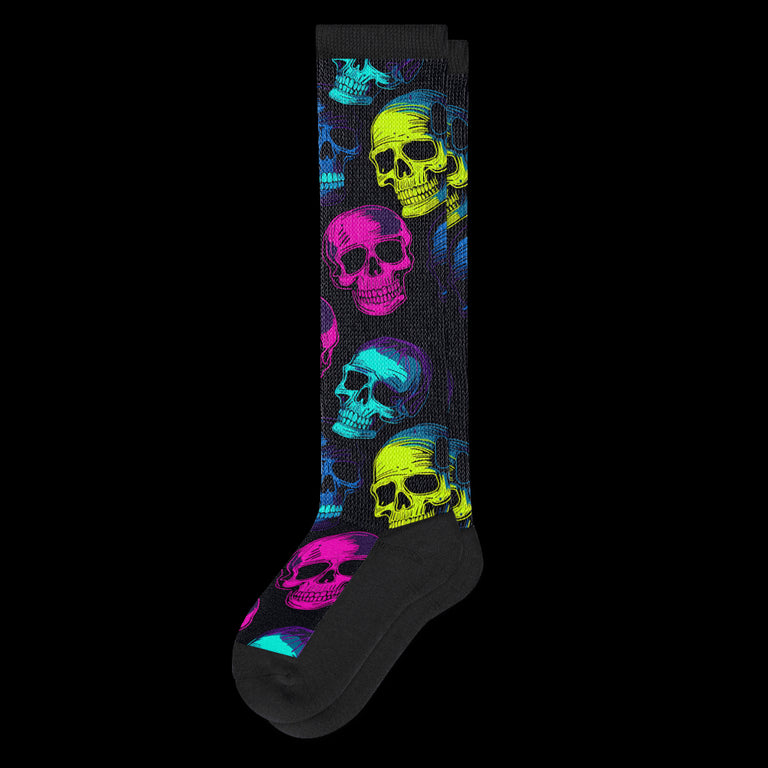 Haunted Skulls EasyStretch™ Diabetic Socks