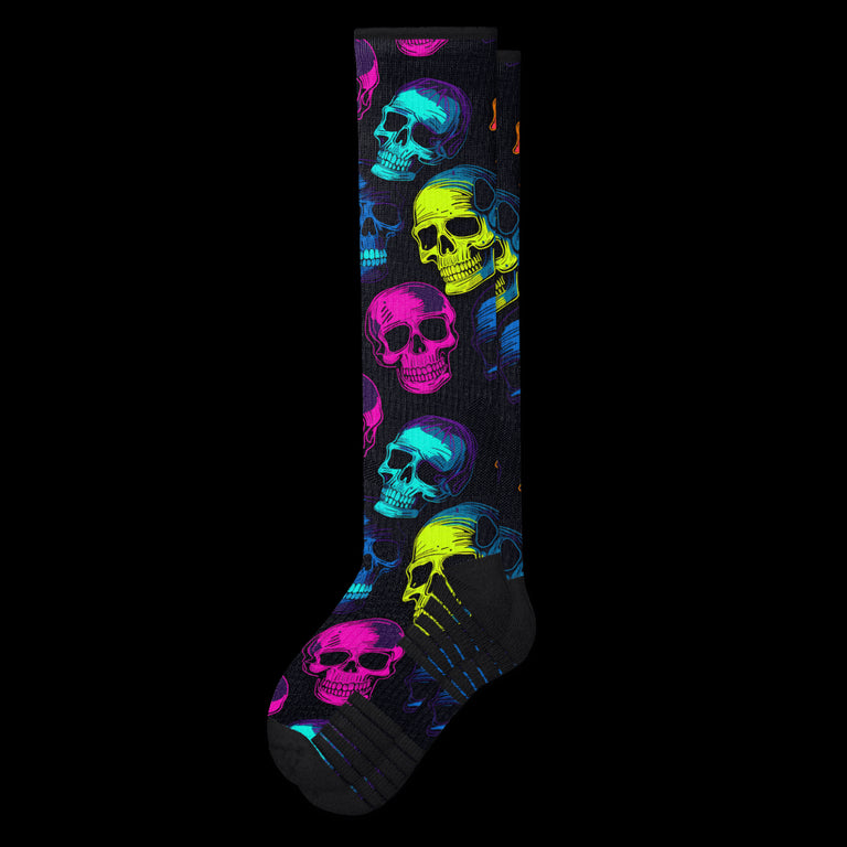 Haunted Skulls Compression Socks