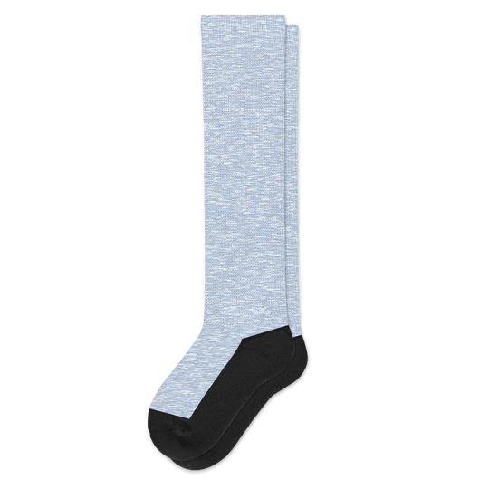 Heather Blue EasyStretch™ Socks