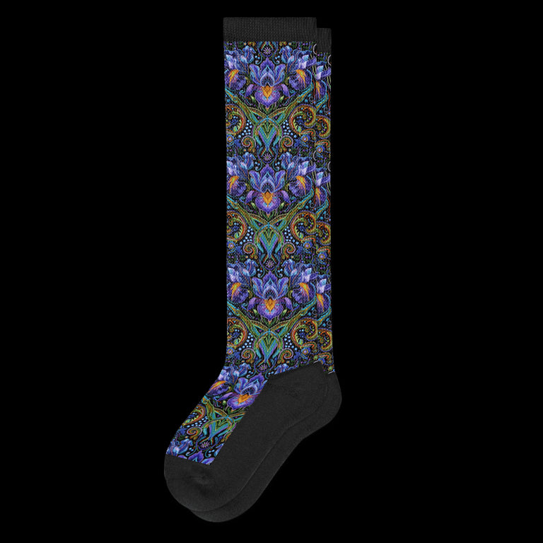 Iridescent Iris EasyStretch™ Socks