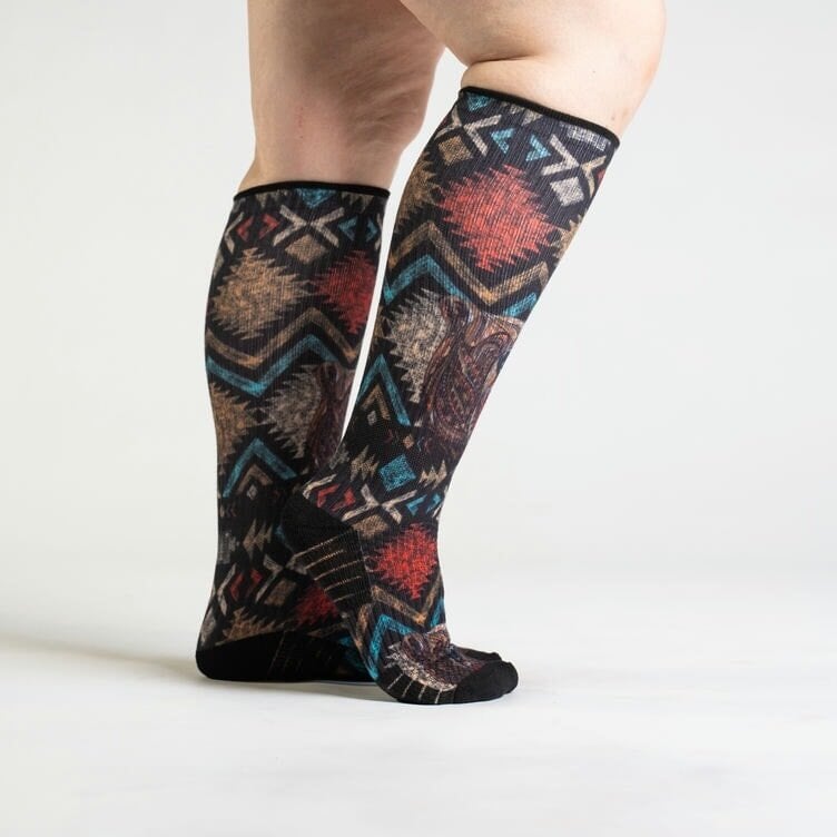 Spirit bear compression socks