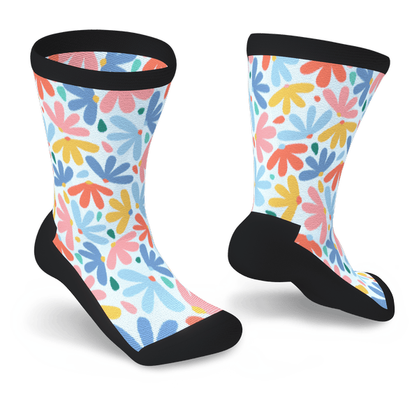 Spring Breeze Non-Binding Diabetic Socks