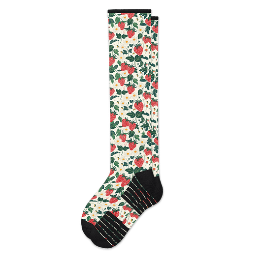 Strawberry Delight Compression Socks